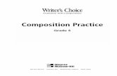 Composition Practice, Grade 6 - Glencoe