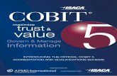 Introducing the COBIT 5 Scheme - APMG-International