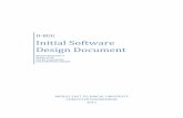 Initial Software Design Document - Senior Projects - Middle East
