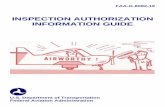 Inspection Authorization Information Guide - FAA