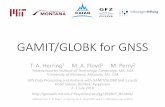 GAMIT/GLOBK for GNSS