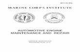 US Marine Corps course â€“ Automotive Engine Maintenance and Repair MCI 35.80a