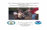 NOAA NEPA Handbook - NOAA - PPI - NEPA Coordination