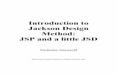 Introduction to Jackson Design Method: JSP and a little JSD