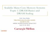 DRAM - Electrical and Computer Engineering - Carnegie Mellon