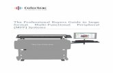 Professional Buyers Guide to Large Format MFP - Colortrac Ltd