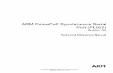 ARM PrimeCell Synchronous Serial Port (PL022) - ARM Information
