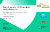 Transboundary Climate Risk and Adaptation
