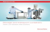 S torage and transport containers - Thermo Fisher Scientific
