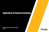 Applications of Transient Conduction