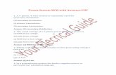 Power System MCQ with Answers PDF