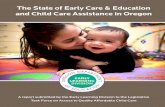 The State of Early Care & Education and Child Care ...