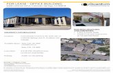 FOR LEASE - OFFICE BUILDING