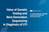 Value of Genetic Testing and A. Lenore Ackerman, MD PhD ...