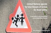 United Nations agenda for new Decade of Action for Road Safety