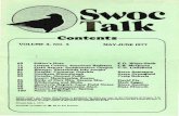 Swoc Talk - Oregon Birding