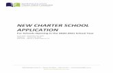 NEW CHARTER SCHOOL APPLICATION