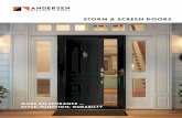 STORM & SCREEN DOORS - ARDMOR WINDOWS