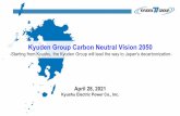 KyudenGroup Carbon Neutral Vision 2050