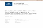 ENGLISH LANGUAGE TEACHING AND POSTCOLONIAL LITERATURE