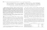 Investigation of a High-efficiency and High-frequency 10 ...