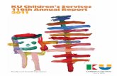 KU Children's Services 116th Annual Report 2011