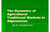 The Dynamics of Agricultural Traditional Markets in ...
