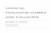 Logical Dialogue-Games and Fallacies - Douglas Walton's