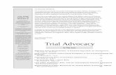 Trial Advocacy - Department of Justice