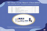 FastStart-BO Checklist US 90 - assets.senegence.com