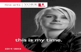 this is my time. - Future Students - York University