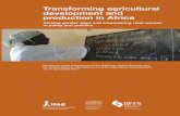 Transforming agricultural development and production in Africa - IFAD