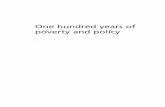One hundred years of poverty and policy - LSE Research Online
