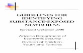 Guidelines for Identifying Substance-Exposed Newborns - Arizona
