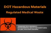 Shipping Regulated Medical Waste - Tennessee Tech University
