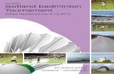 Invitation Gotland badminton Tournament