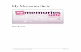 My Memories Suite Operation Manual