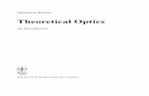 Theoretical Optics, an introduction -