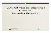 EULAR/ACR Provisional Classification Criteria for Polymyalgia