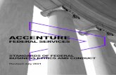 Standards of Federal Business Ethics & Conduct - Accenture