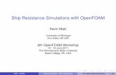 Ship Resistance Simulations with OpenFOAM - OpenFOAM Workshop