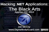 Hacking .NET Applications: - owasp