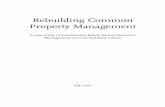 Rebuilding common property management - International