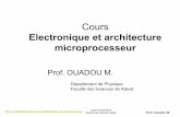 Electronique et architecture microprocesseur - Facult© des Sciences