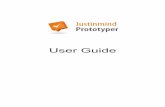 JustinMind User Guide - Temple Fox MIS