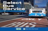 Select Bus Service - New York City