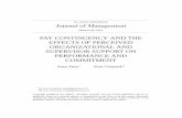 PAY CONTINGENCY AND THE EFFECTS OF PERCEIVED ...