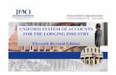UNIFORM SYSTEM OF ACCOUNTS FOR THE - HOSPACE