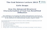 How the Advanced Structural Characterisation of Coal has