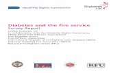 Fire Service - Diabetes UK